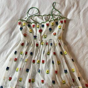 Vintage handmade spring dress Women's XS